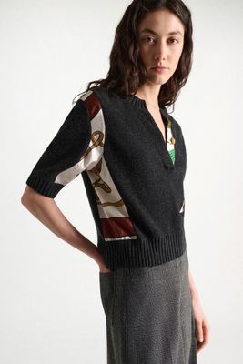 FOULARD STATEMENTS PULLOVER
