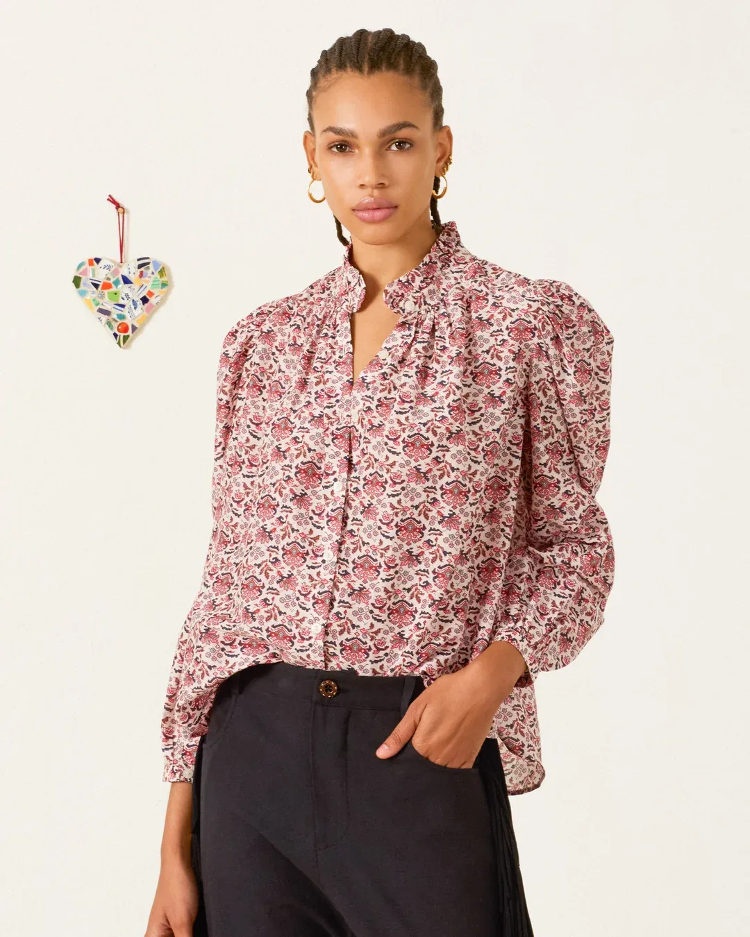 ANNABEL HORIZON KILLIM SHIRT