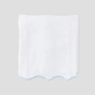 SCALLOP BATH TOWEL