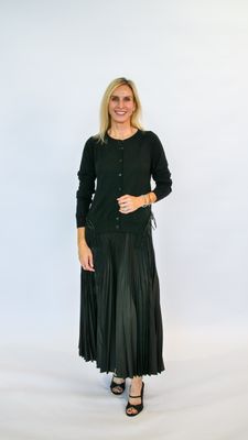 PURE WOOL CARDIGAN WITH EMBROIDERY