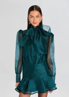 CELANDINE SILK DRESS