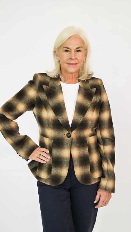 PATCH POCKET DUCHESS BLAZER