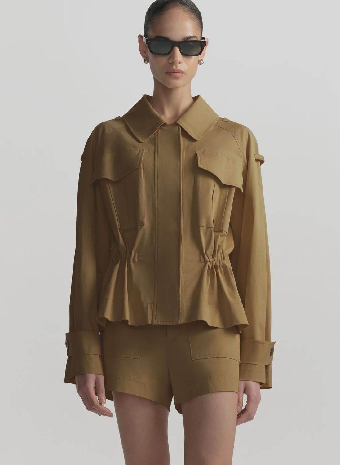 MAEVE COTTON UTILITY JACKET