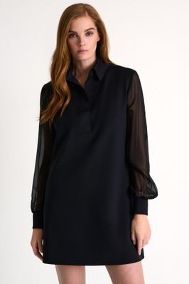 MODERN SILK DETAILED DRESS