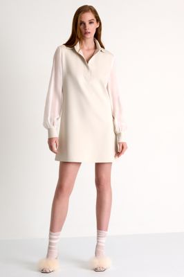 MODERN SILK DETAILED DRESS