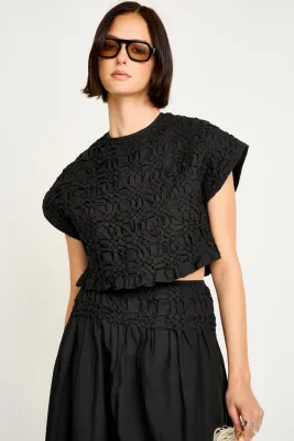 BONN SMOCKED TOP