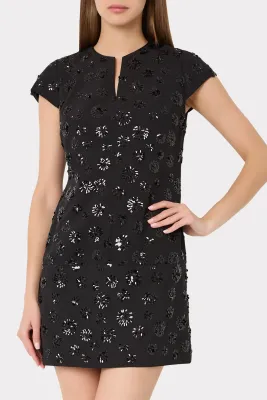PAT SEQUIN MINI DRESS