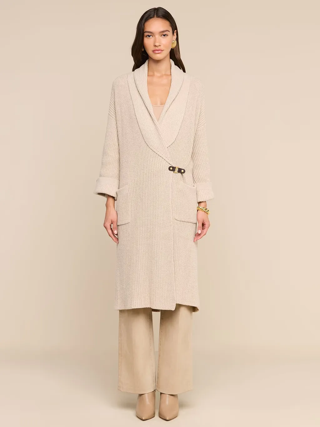 ORIELLE LONG CARDIGAN
