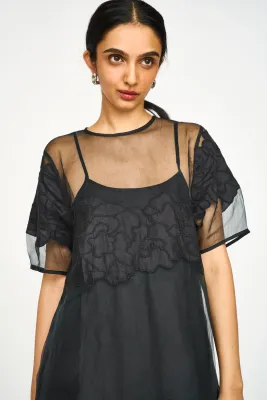 LUGANO ORGANZA DRESS