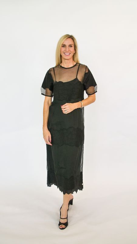 LUGANO ORGANZA DRESS