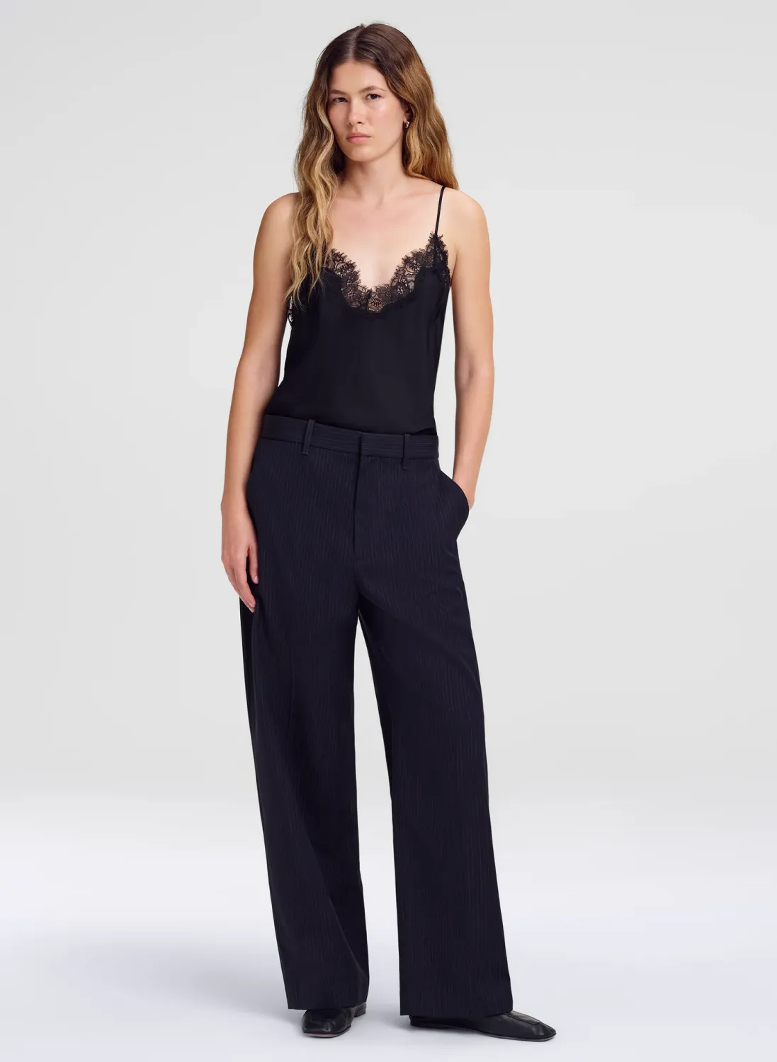 JACK TAILORED PINSTRIPE PANT