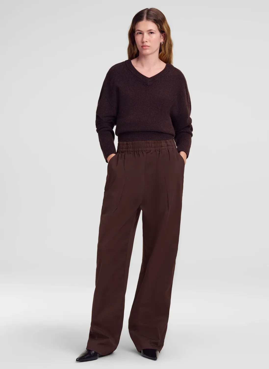 PALMER COTTON TWILL PANT