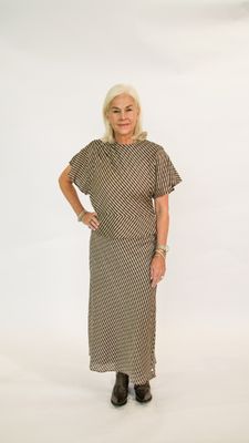 SANTANDER SILK SKIRT
