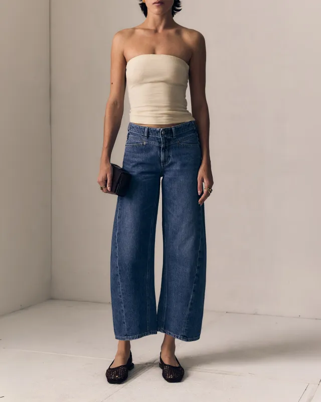 SELENA CROP MID RISE JEAN