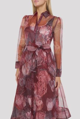 SUZIE PRINTED MIDI DRESS