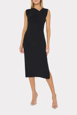 GRACE KNIT MIDI DRESS