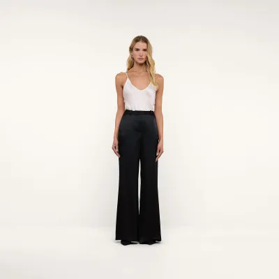 PILAR SILK WIDE LEG PANT