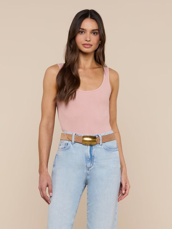 NICA SCOOP NECK TANK BODYSUIT