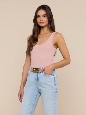NICA SCOOP NECK TANK BODYSUIT