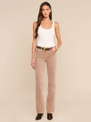 STEVIE VELVET HIGH RISE STRAIGHT JEAN
