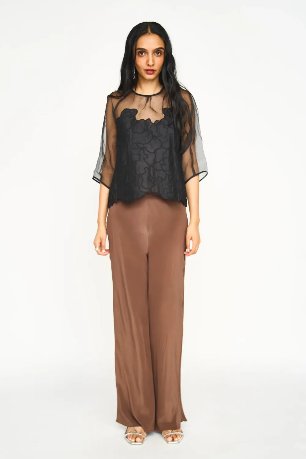 BARI ORGANZA TOP