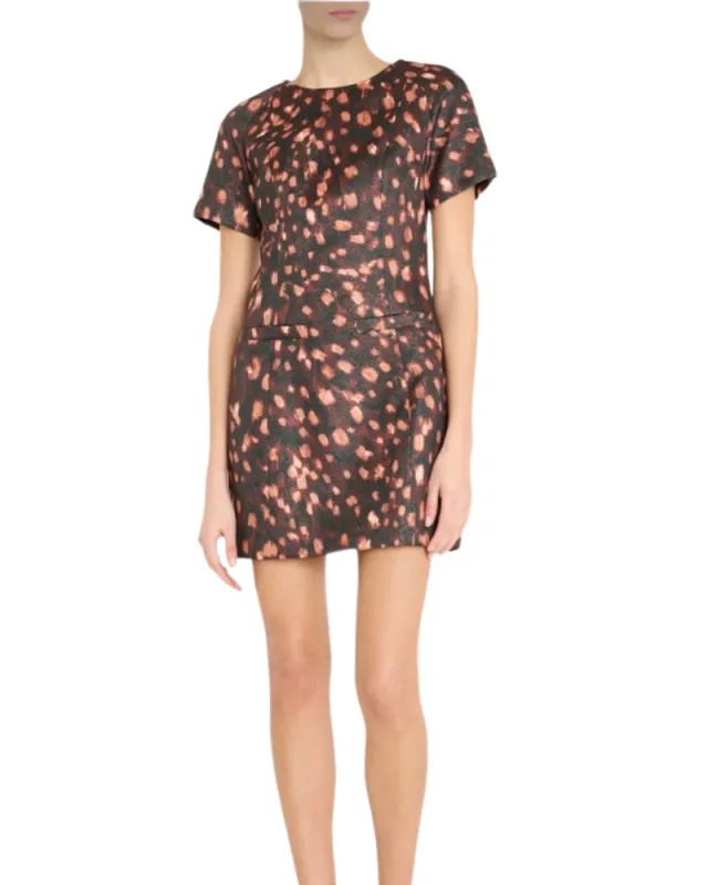 ELANOR PRINTED MINI DRESS