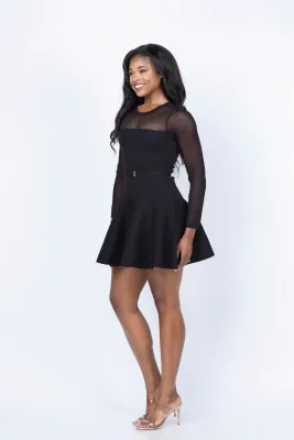 CELINE KNIT MINI DRESS