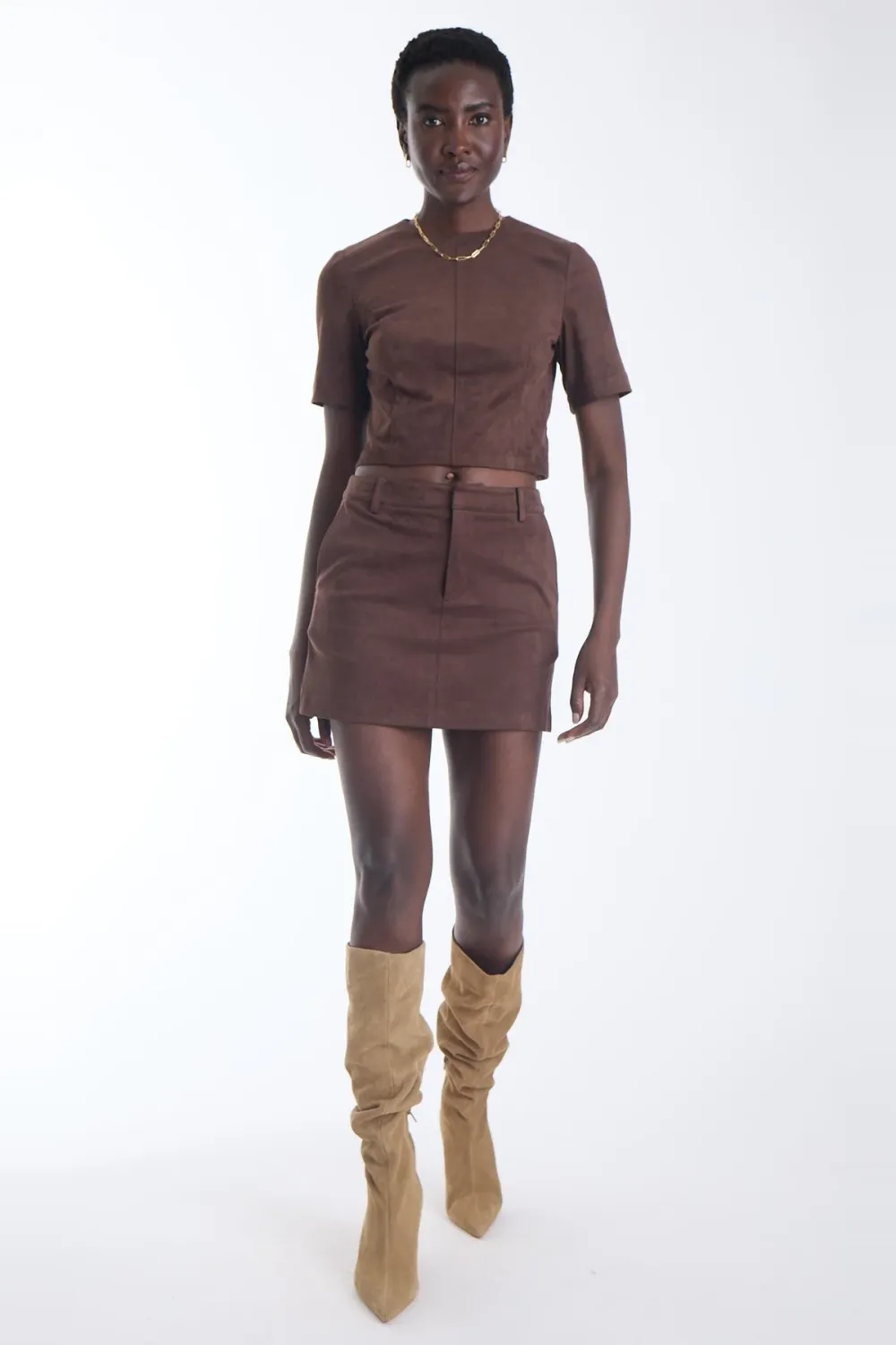 ARIA SUEDE SKIRT
