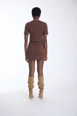 ARIA SUEDE SKIRT