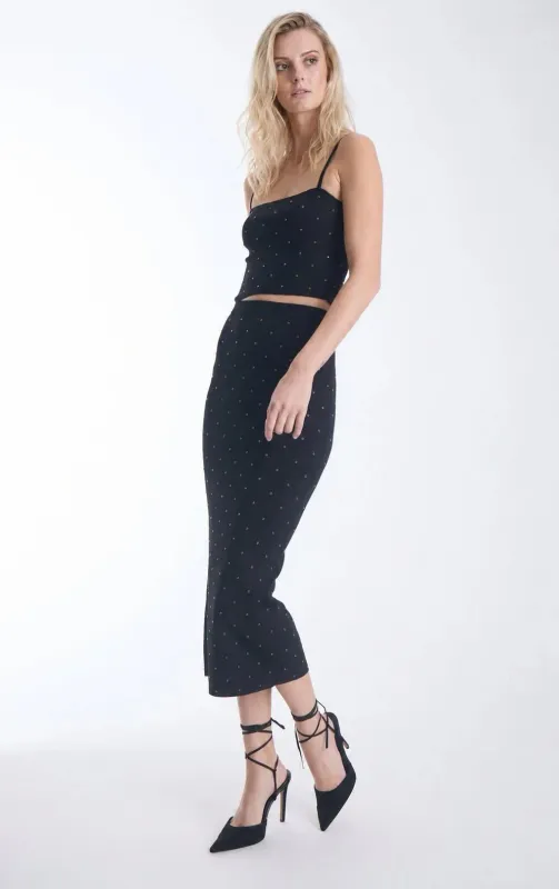 NOA EMBELISHED KNIT SET