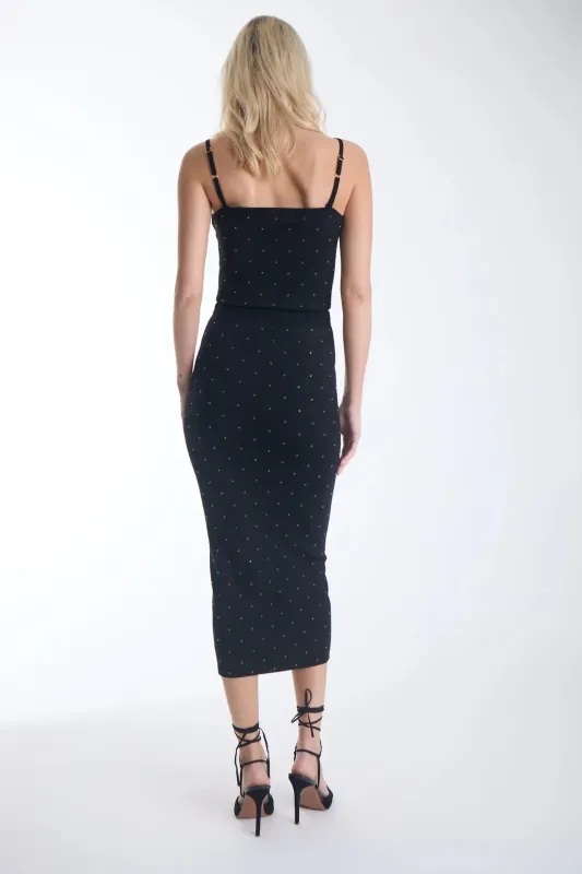 NOA EMBELISHED KNIT SET