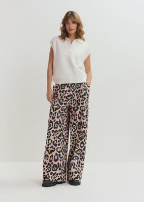 JOLINE EMBROIDERED KNIT POLO