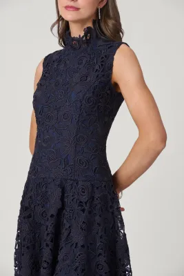 MIDNIGHT TORY DRESS