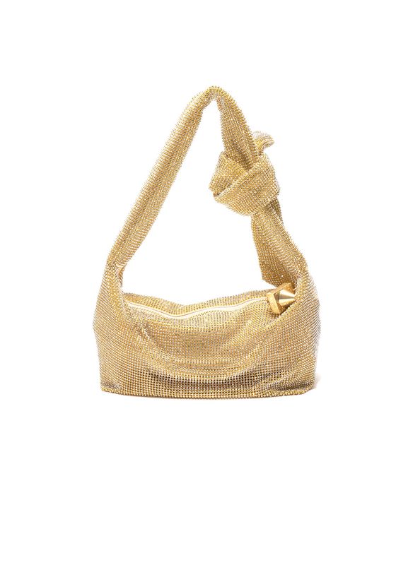 WAVERLY CRYSTAL KNOT SHOULDER BAG EK111