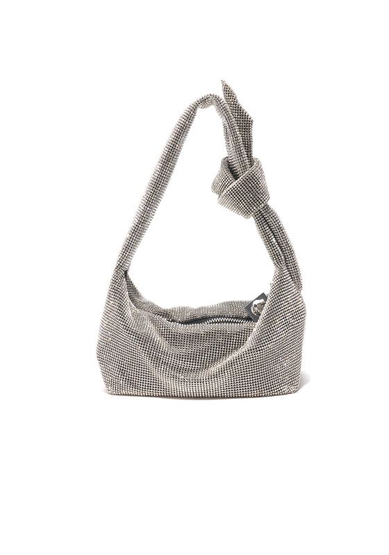 WAVERLY CRYSTAL KNOT SHOULDER BAG EK111