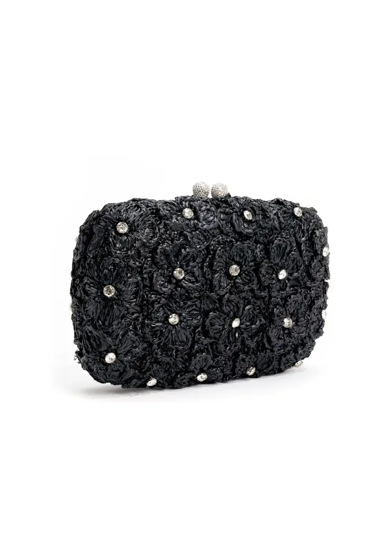 AYANA RAFFIA CLUTCH