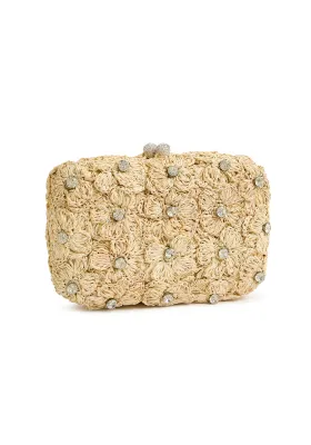 AYANA RAFFIA CLUTCH