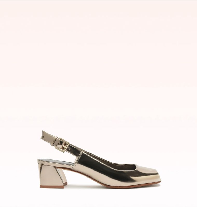 TESSA 45 OPEN TOE BLOCK HEEL SLINGBACK