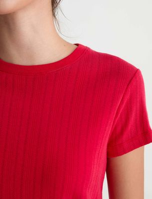 SADIE CREW 90'S VINTAGE CROP TEE