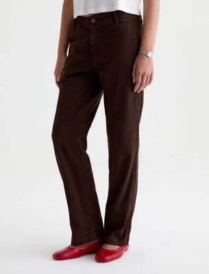 BRINLEY MID-RISE STRAIGHT PANT