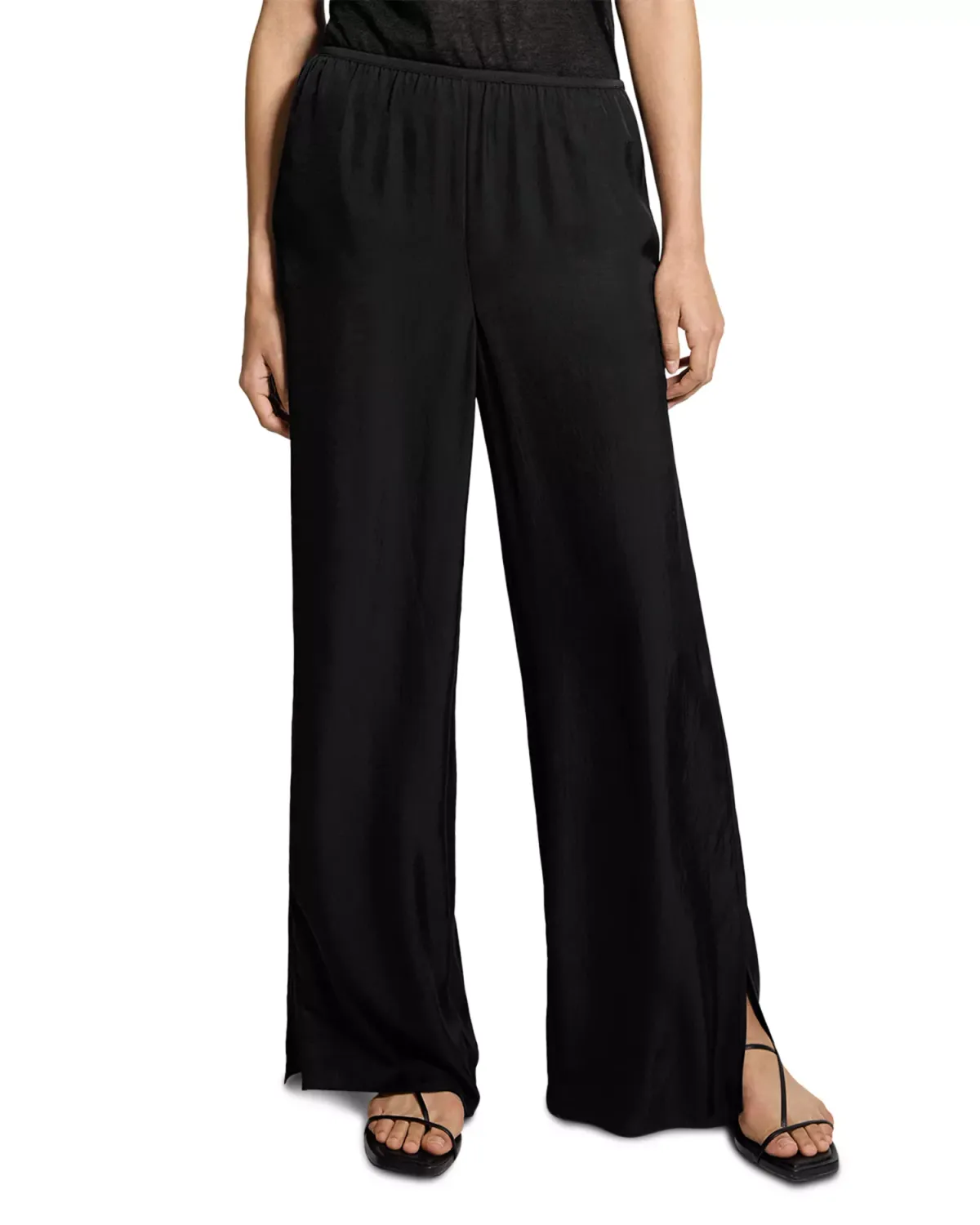 SIDE VENT PULL-ON PANT IN WASHED TWILL
