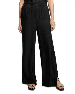 SIDE VENT PULL-ON PANT IN WASHED TWILL