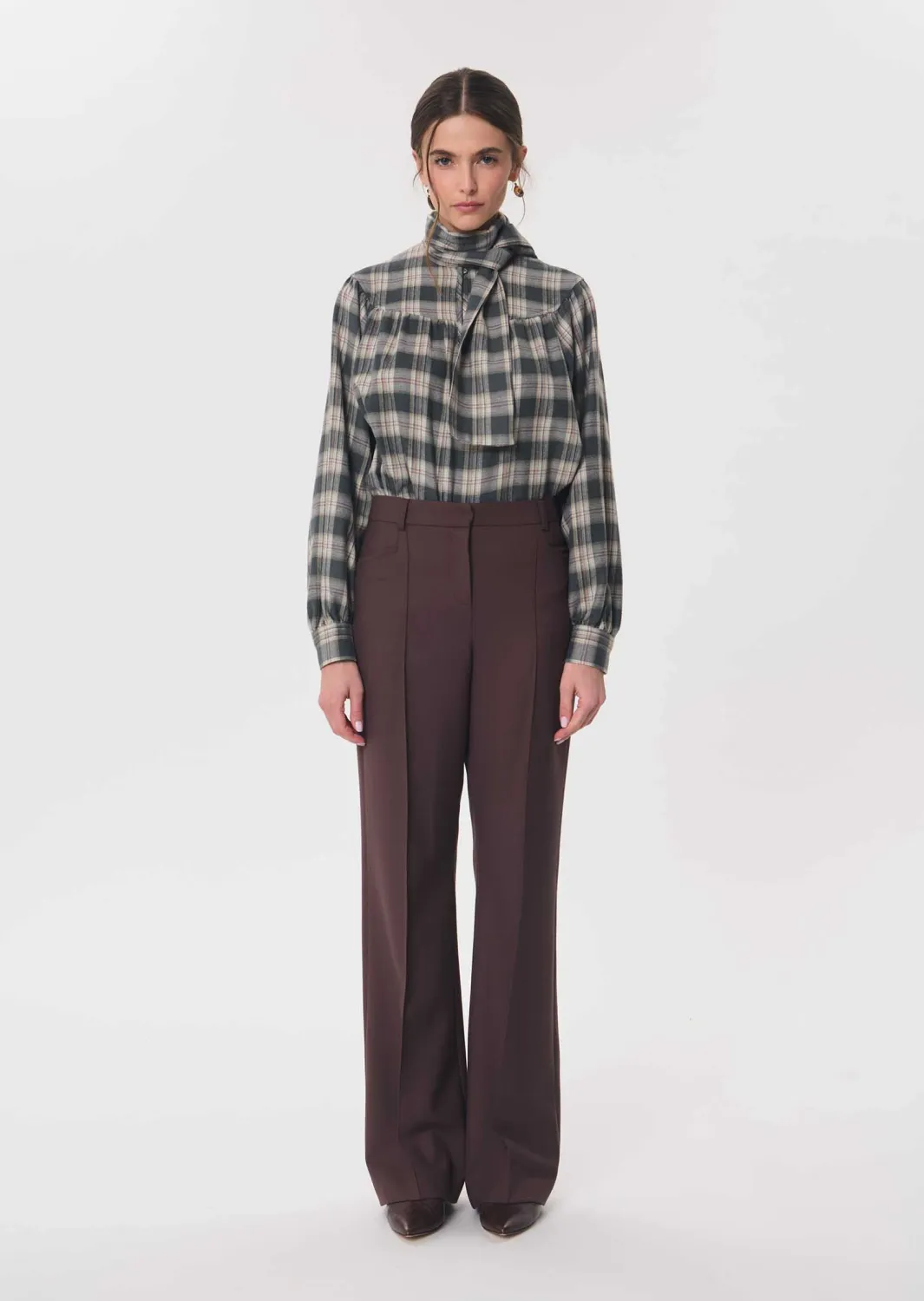PREMIER FLARE TROUSERS