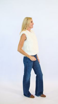 FAUX FUR VEST
