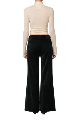 KIMBERLY 70'S FLARE VELVET JEAN
