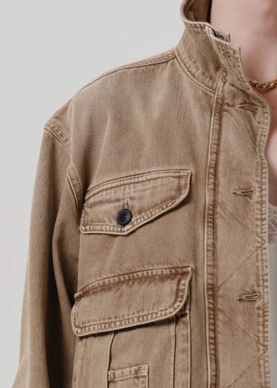 FUNNEL COLLAR BARN JACKET