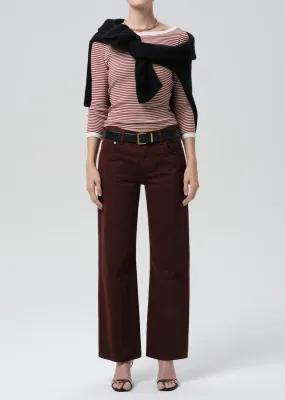 BOAT NECK SLIM TEE L/S