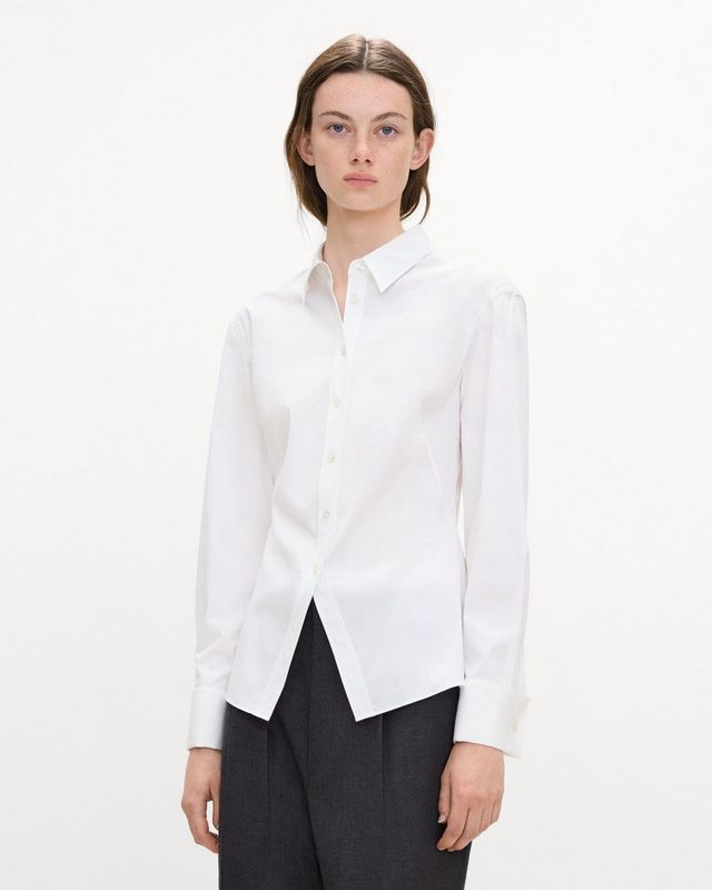CUTAWAY SHIRT IN GOOD POPLIN
