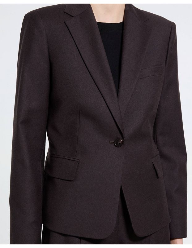 SINGLE BUTTON SLIM BLAZER