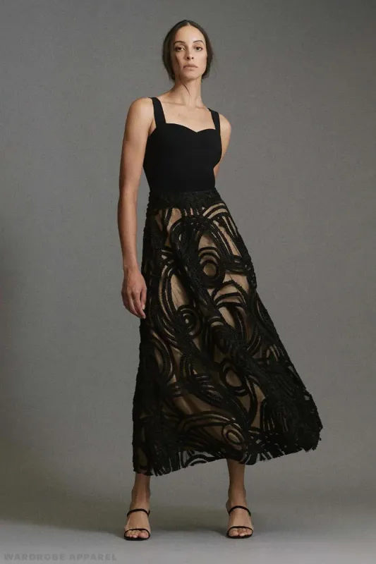 CALLALILY-EUPHONIA A-LINE DRESS